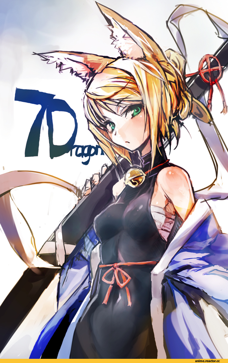 7th dragon, Kitsune, Animal Ears, Anime