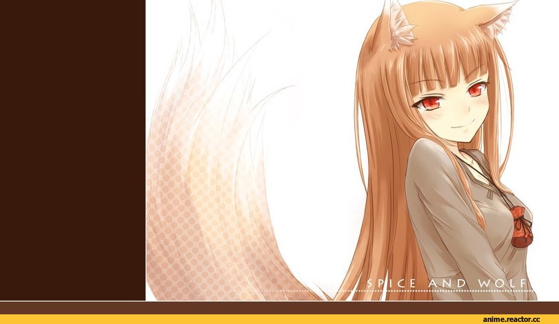 Horo, Spice and Wolf, Inumimi, Animal Ears, Кликабельно, Anime