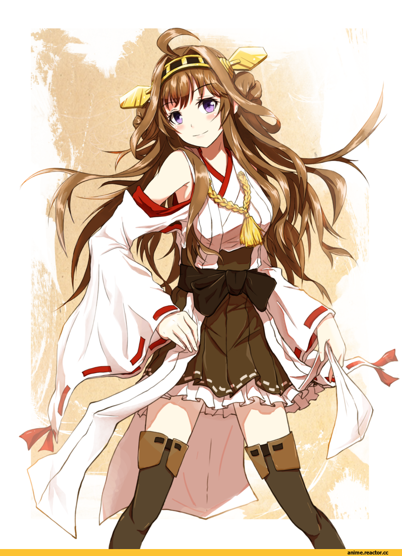 Kantai Collection, kongou, Anime