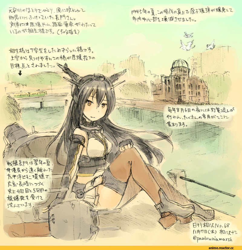 Kantai Collection, nagato, Anime