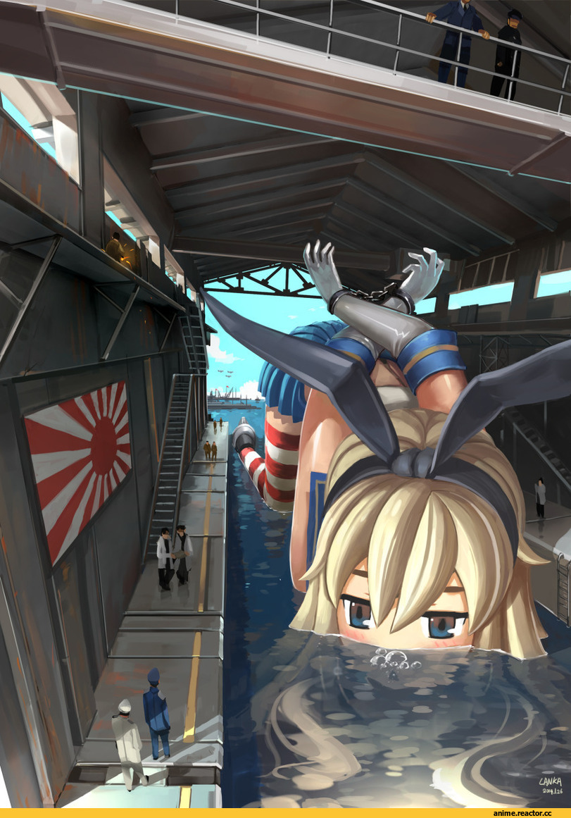 Kantai Collection, Shimakaze, Anime