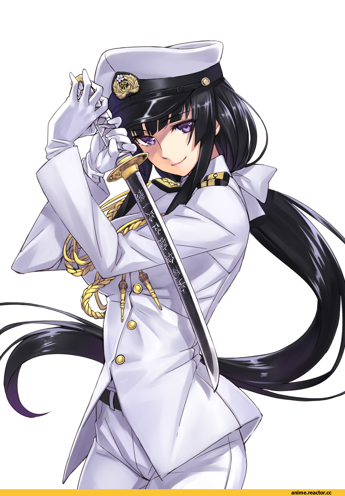 female admiral, Kantai Collection, Anime