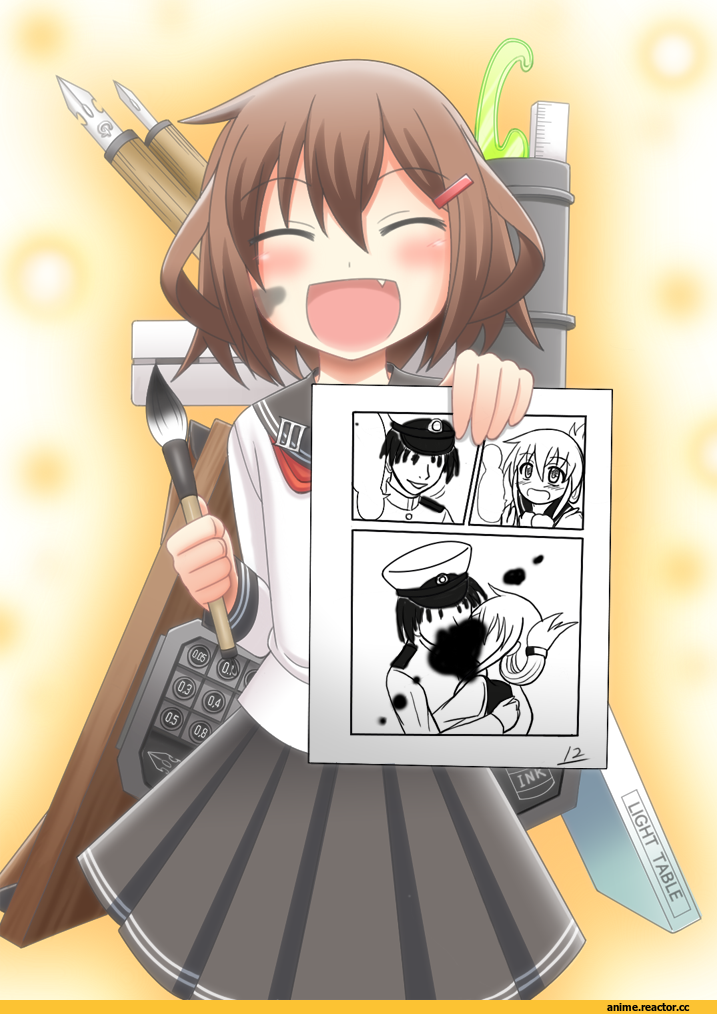 Admiral (Kantai Collection), Kantai Collection, ikazuchi (kantai collection), Inazuma (Kantai Collection), Anime