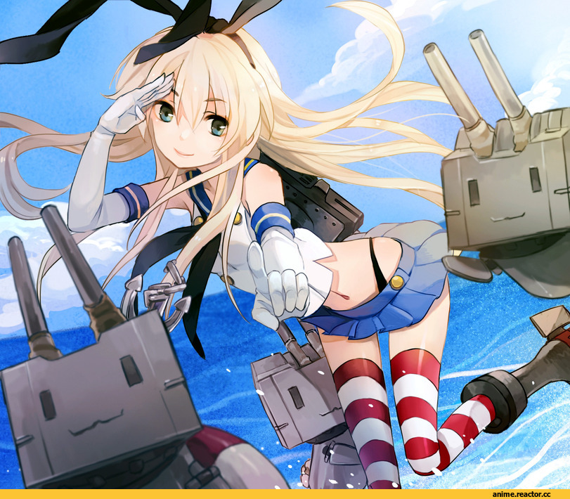 Shimakaze, Kantai Collection, Anime