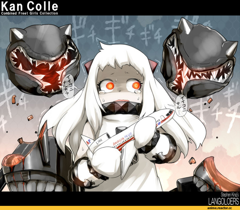 Kantai Collection, Northern Ocean Hime, лангоньеры, Anime