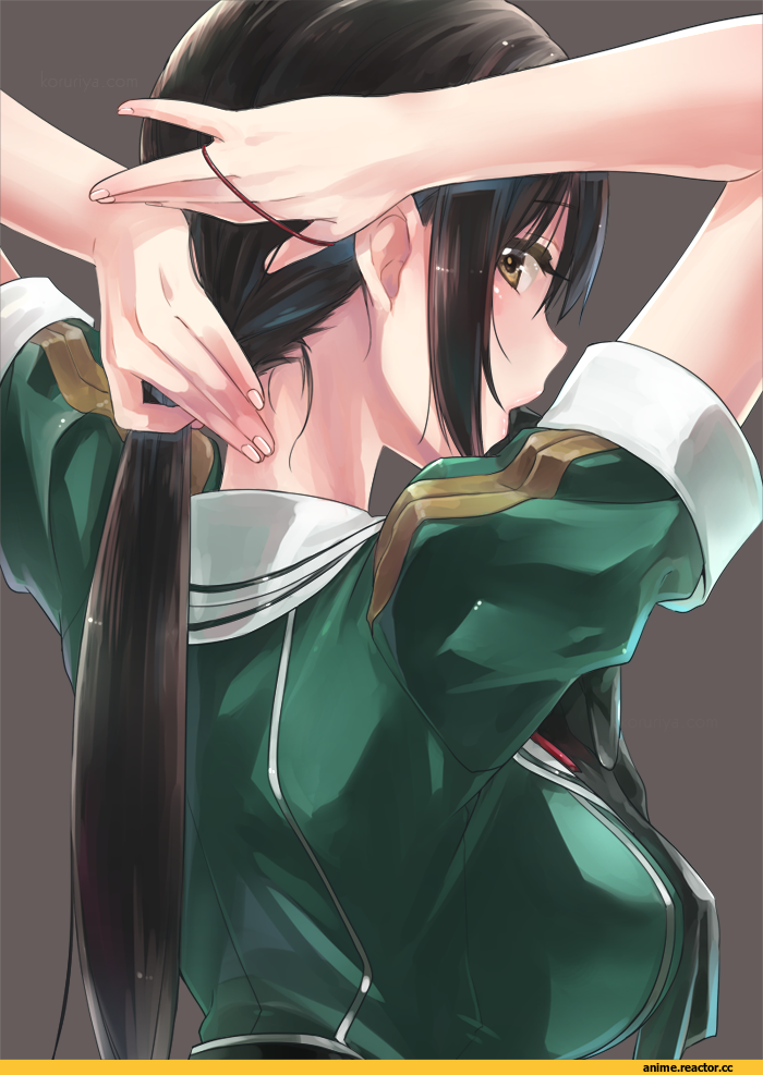 Chikuma (Kantai Collection), Kantai Collection, ko ru ri, Anime