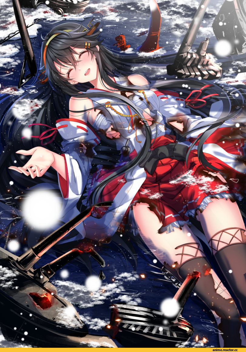 Haruna (Kantai Collection), Kantai Collection, Swordsouls, Anime Art, Anime