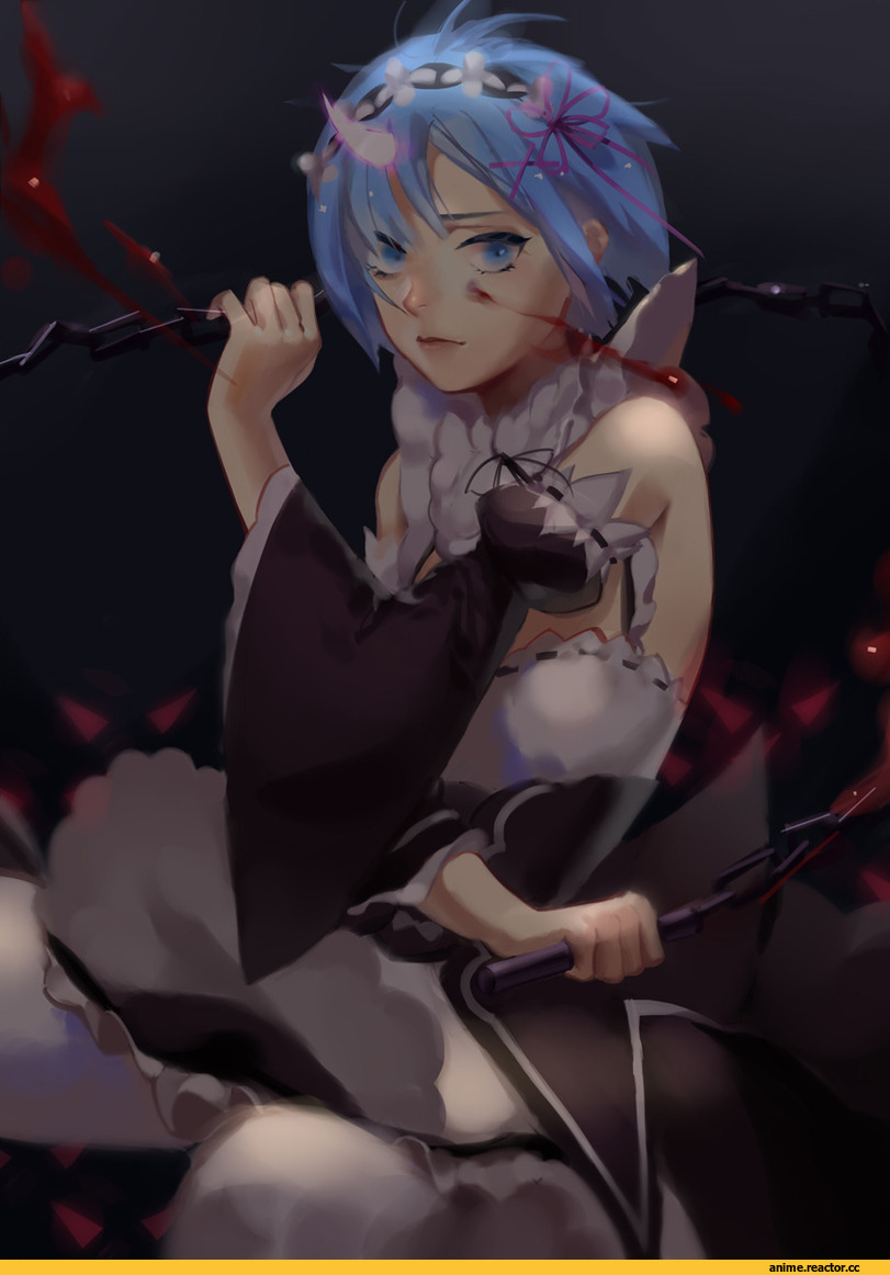 Re Zero Kara Hajimeru Isekai Seikatsu, Rem (re zero), heer, Anime