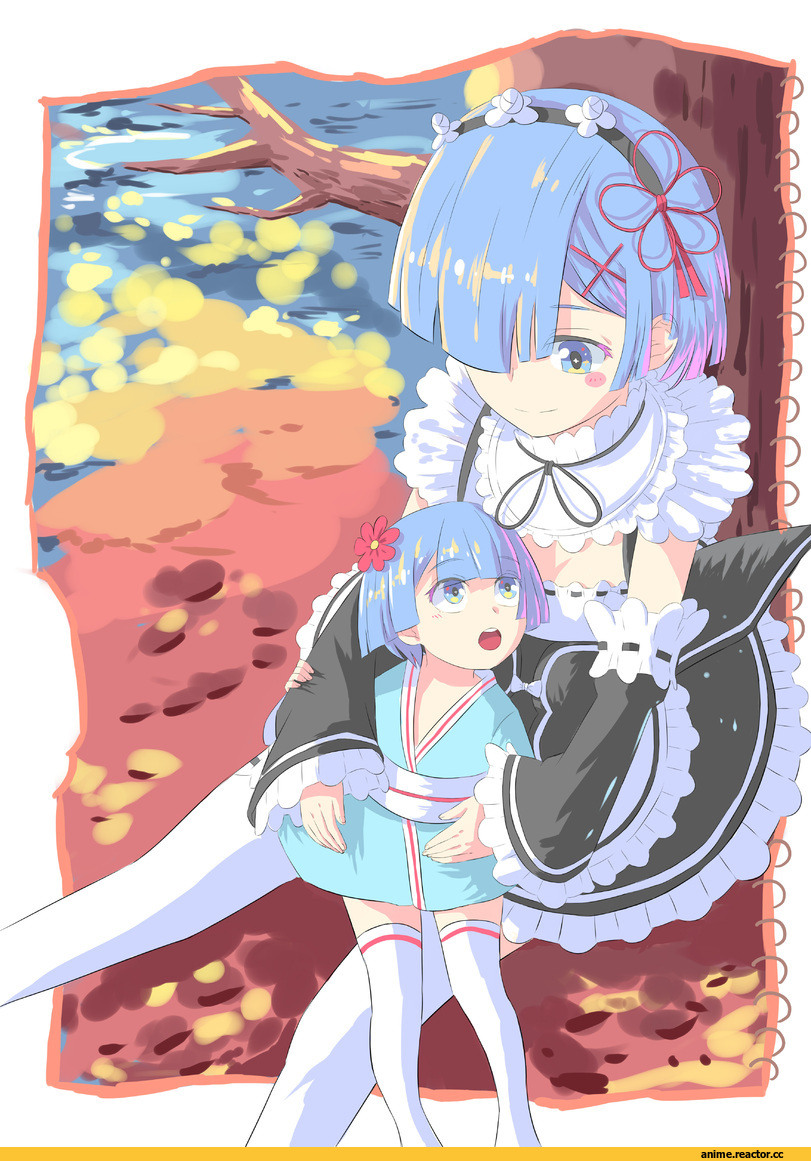 Re Zero Kara Hajimeru Isekai Seikatsu, Rem (re zero), Xixi Lou, Anime