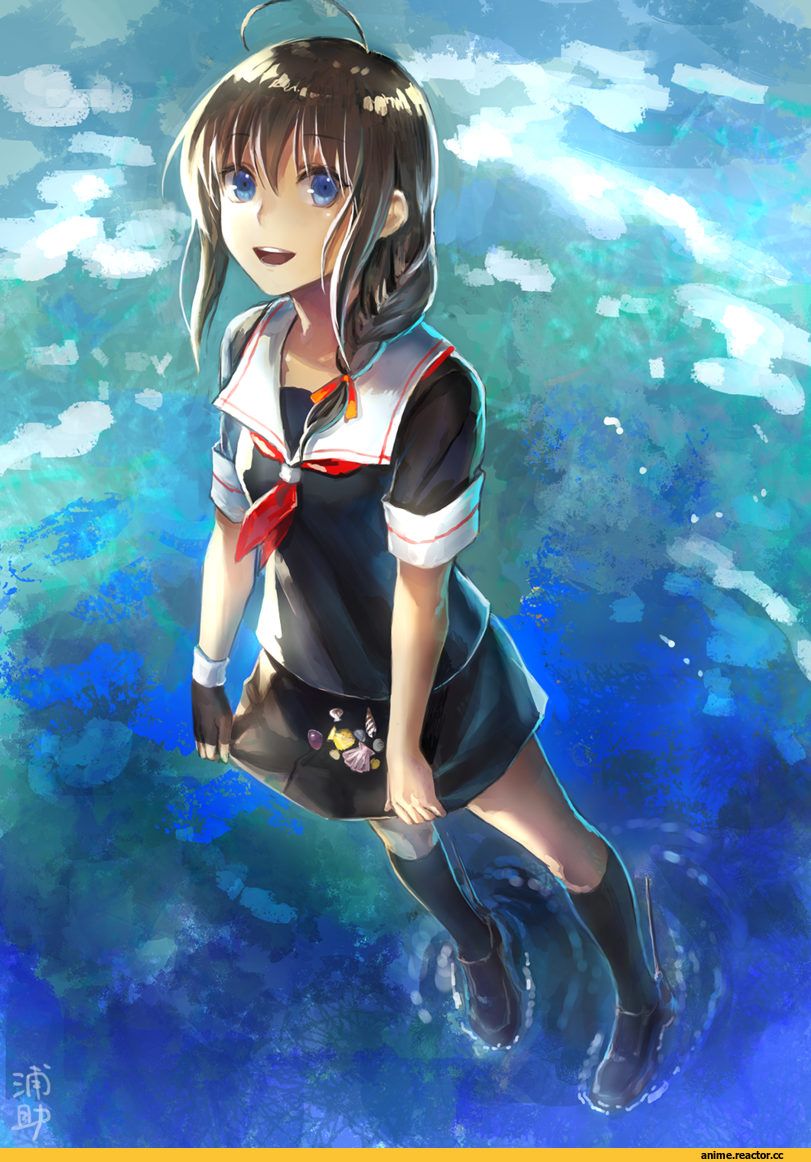 Kantai Collection, Shigure (Kantai Collection), Tetsu420, Anime