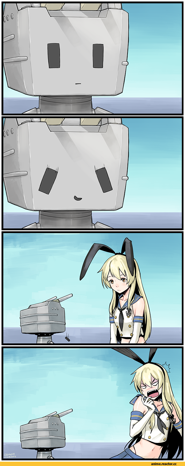 Shimakaze, Kantai Collection, Eriance, Anime