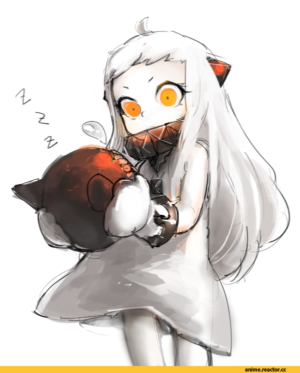 Kantai Collection, Northern Ocean Hime, naiga, Anime