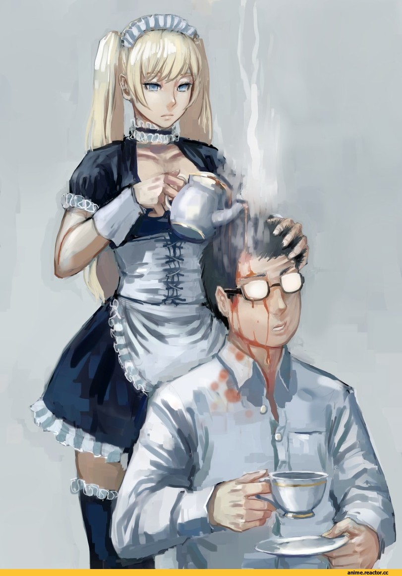 Anime Original, Anime Art, Jittsu, Maid, под катом еще, Anime