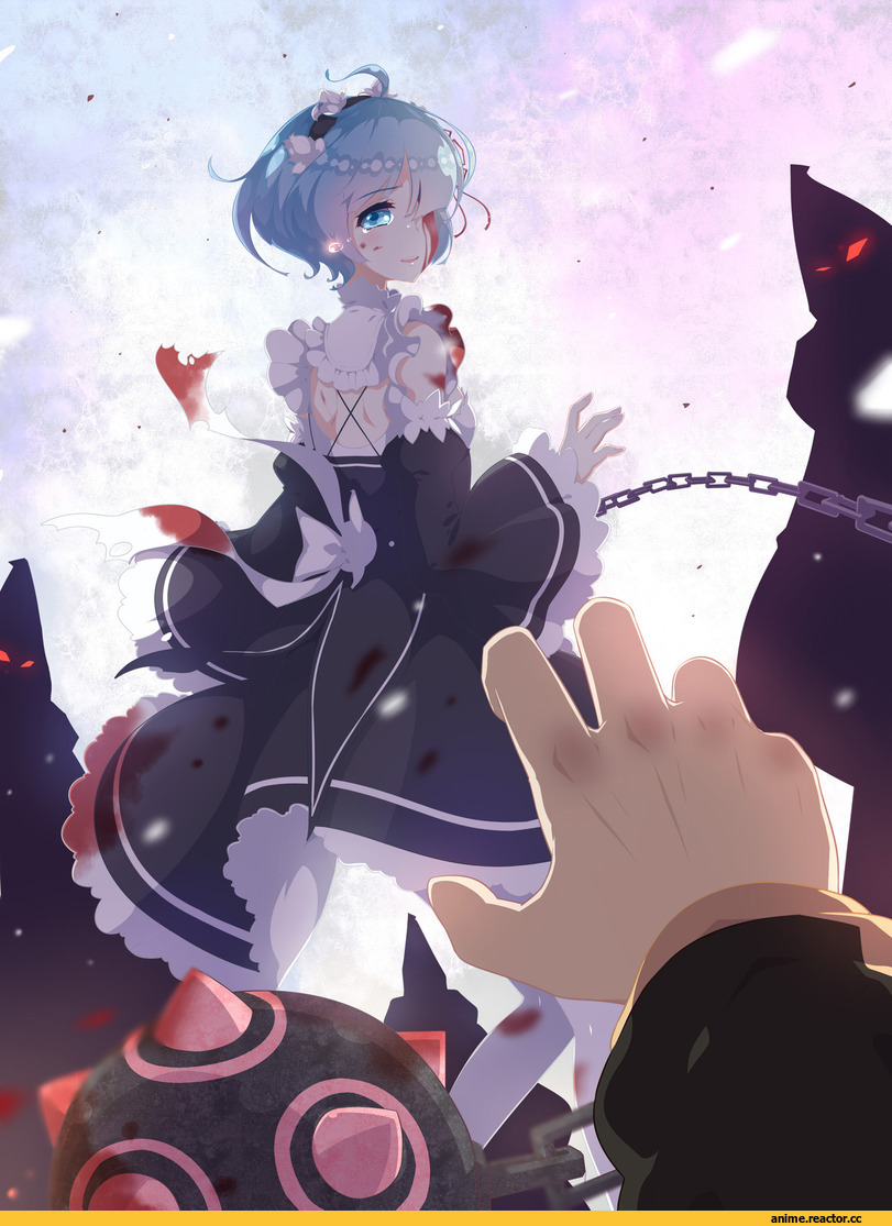 Re Zero Kara Hajimeru Isekai Seikatsu, Rem (re zero), hikari915, Anime