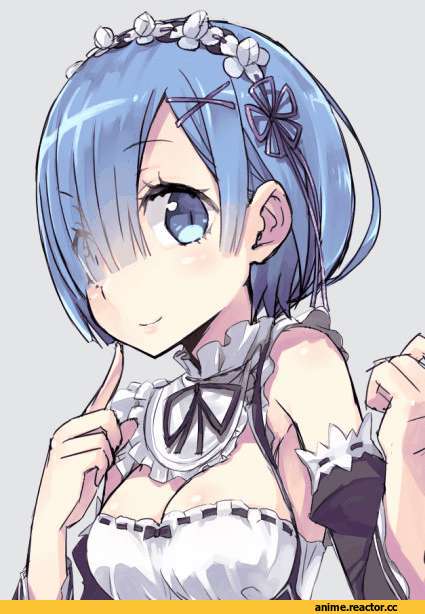 Re Zero Kara Hajimeru Isekai Seikatsu, Rem (re zero), Anime Гифки, Anime