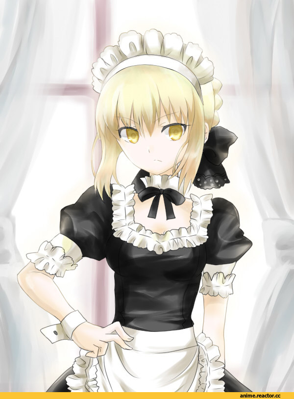 Fate (series), Saber Alter, Maid, Anime