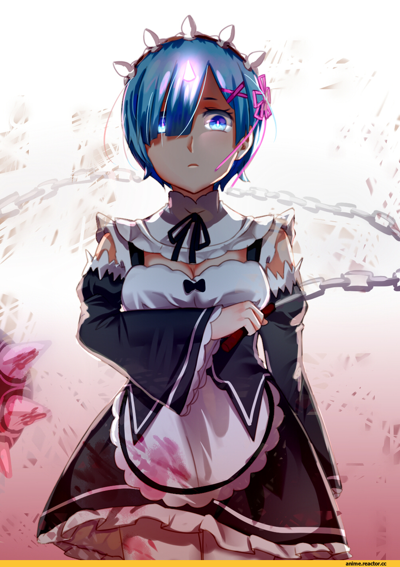 Re Zero Kara Hajimeru Isekai Seikatsu, Rem (re zero), meos, Anime