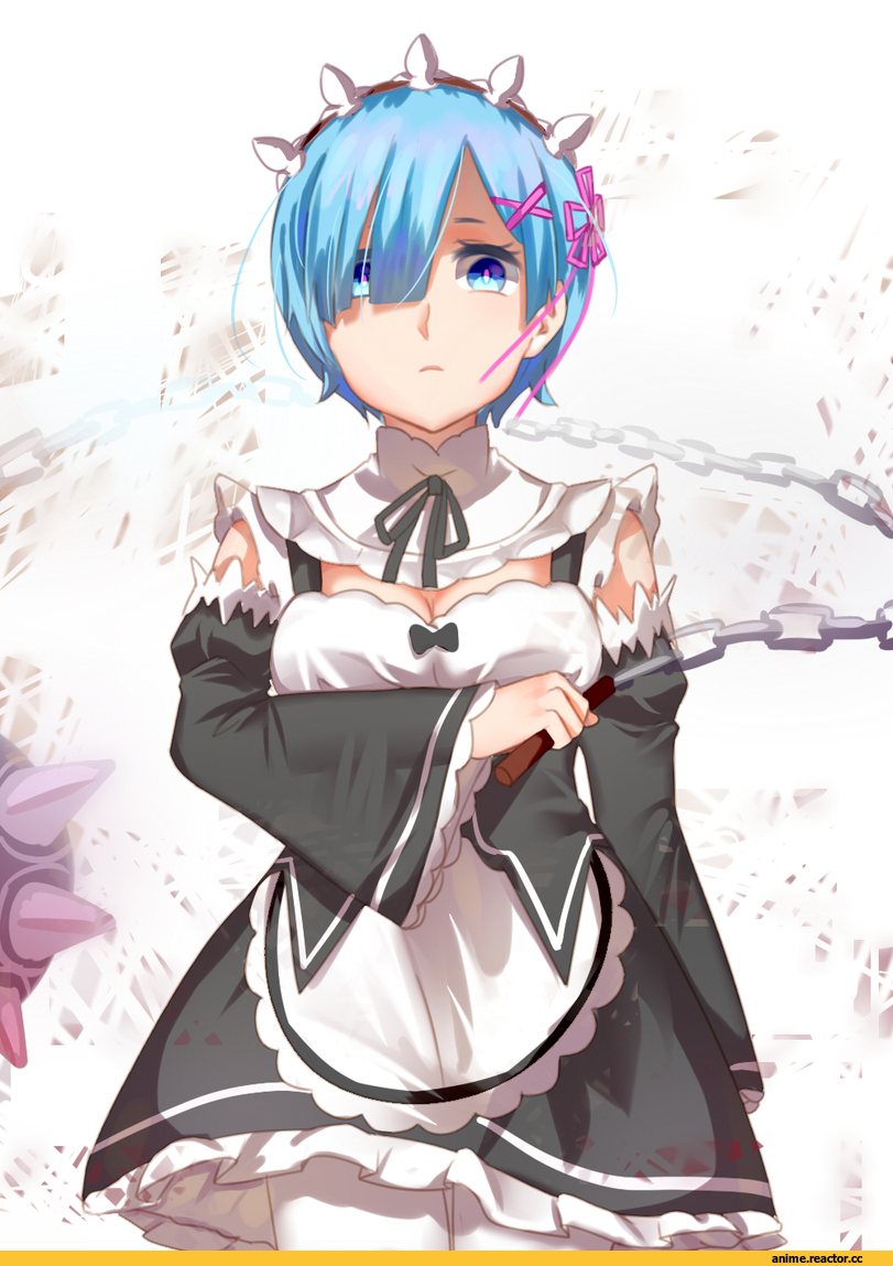 Re Zero Kara Hajimeru Isekai Seikatsu, Rem (re zero), meos, Anime