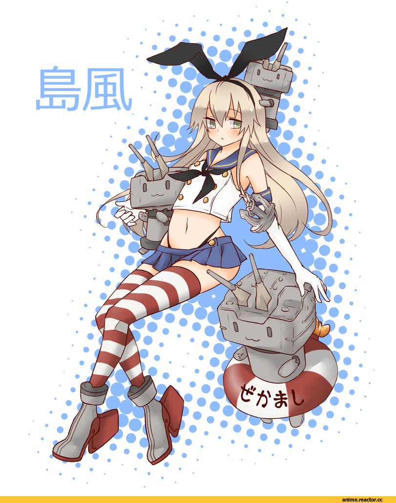 Shimakaze, Kantai Collection, arita inu, Anime