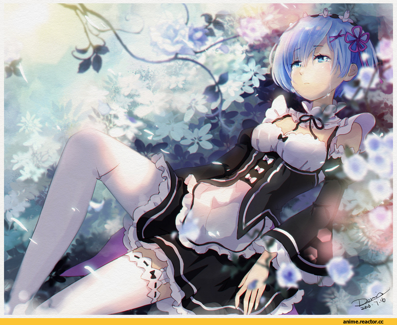 Re Zero Kara Hajimeru Isekai Seikatsu, Rem (re zero), dorris, в комментариях еще одна, Anime