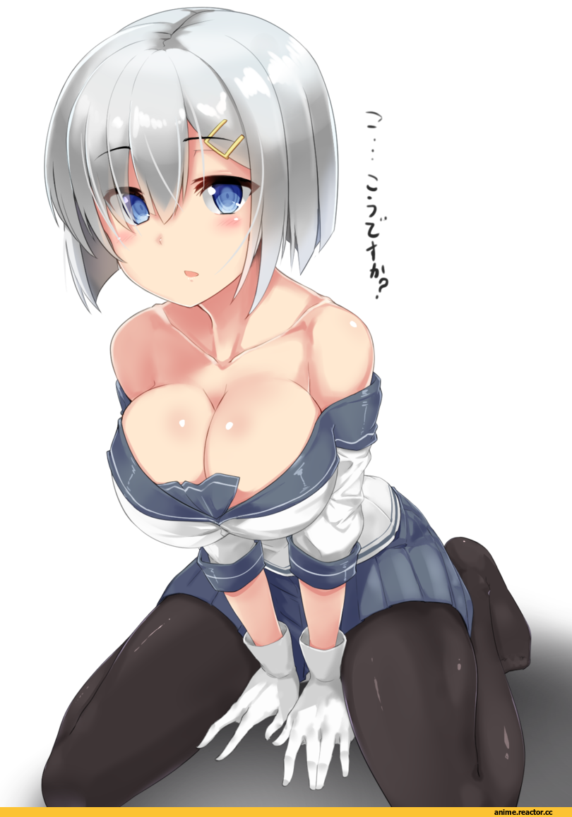 Kantai Collection, Hamakaze (Kantai Collection), karaage (ta-na), Anime