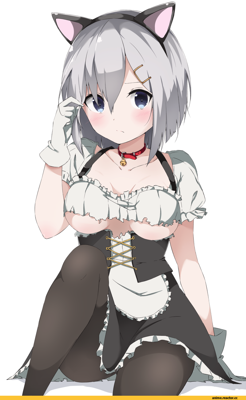 koutya, Hamakaze (Kantai Collection), Kantai Collection, Maid, Anime