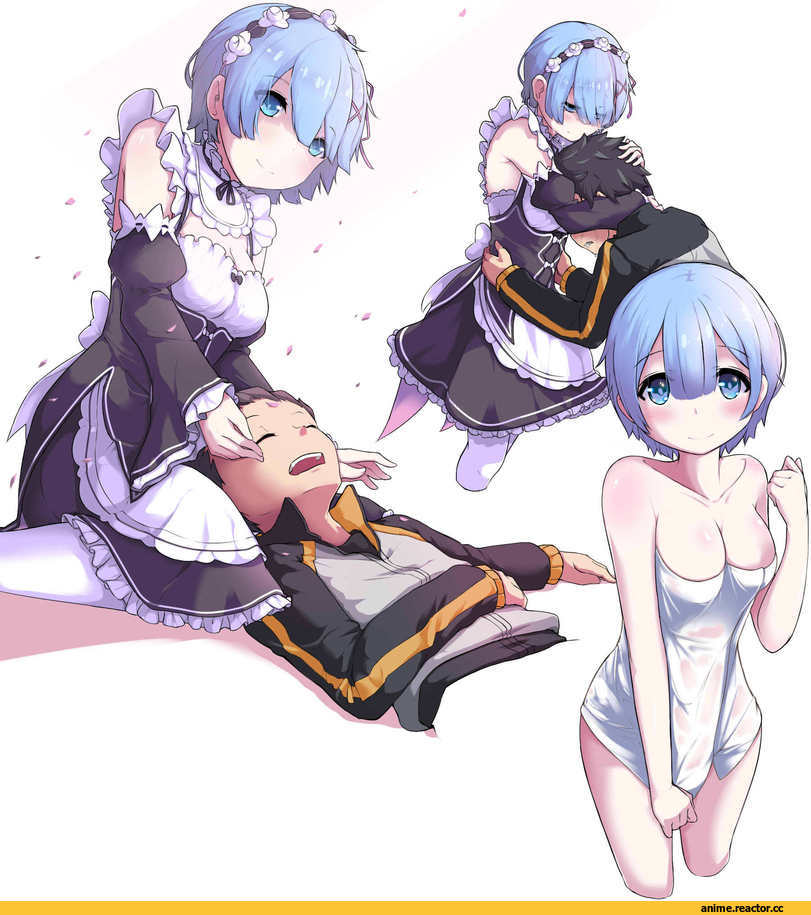 Rem (re zero), Re Zero Kara Hajimeru Isekai Seikatsu, Natsuki Subaru, erojune, Anime