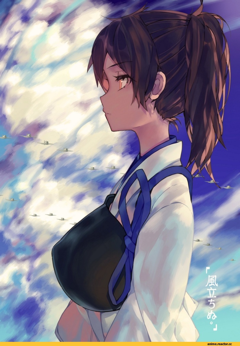 Kaga (Kantai Collection), Kantai Collection, leung ka che, Anime