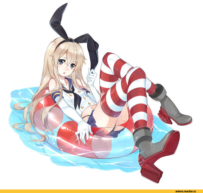 Shimakaze, Kantai Collection, moochirin, Anime