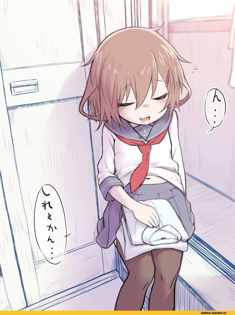 Kantai Collection, Ikazuchi, myonde, Anime