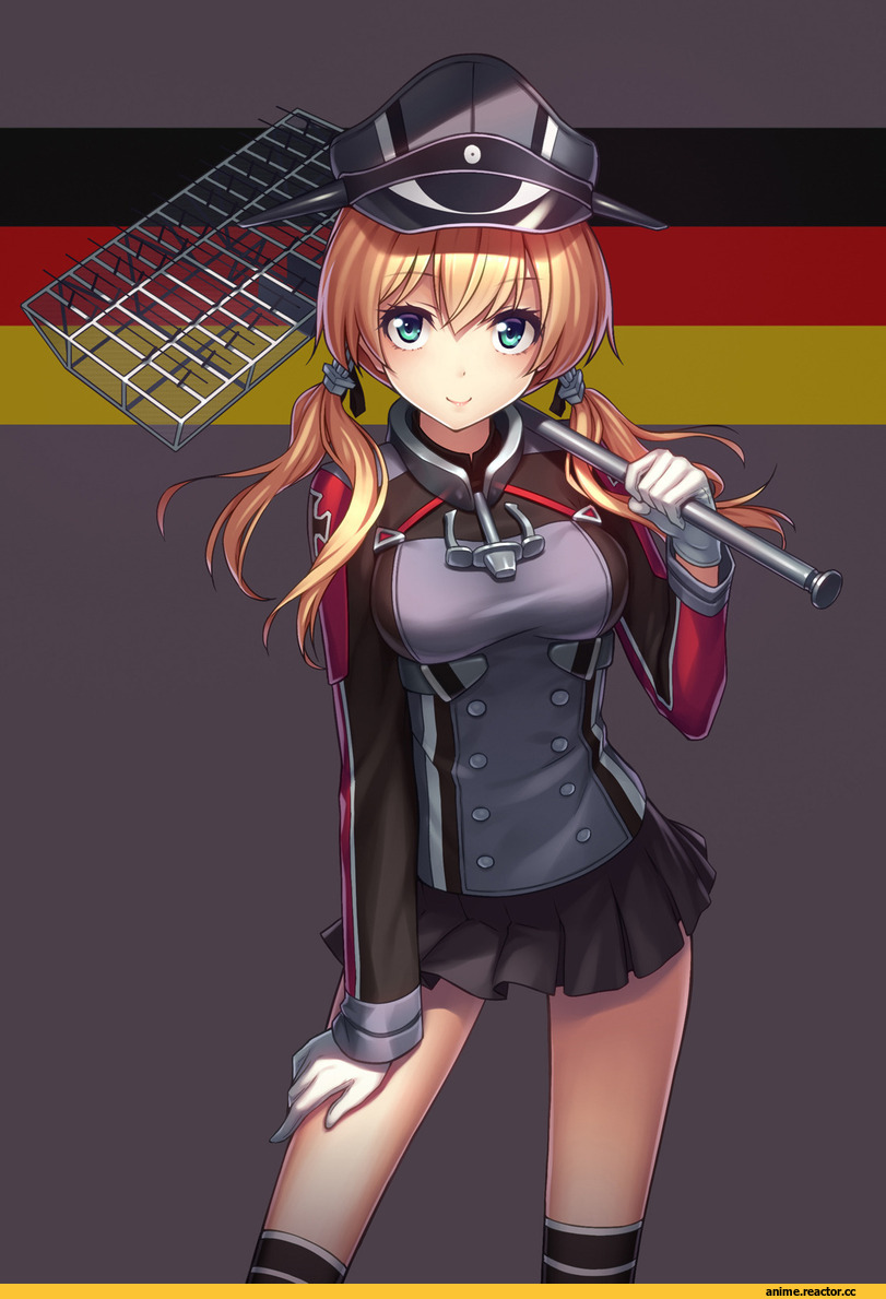 Kantai Collection, Prinz Eugen, athrun1120, Anime