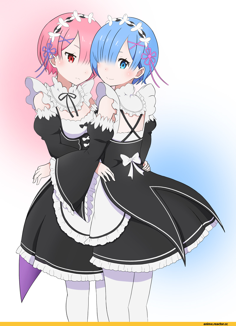 Re Zero Kara Hajimeru Isekai Seikatsu, Rem (re zero), Ram (Re Zero), EririnTrap, Anime