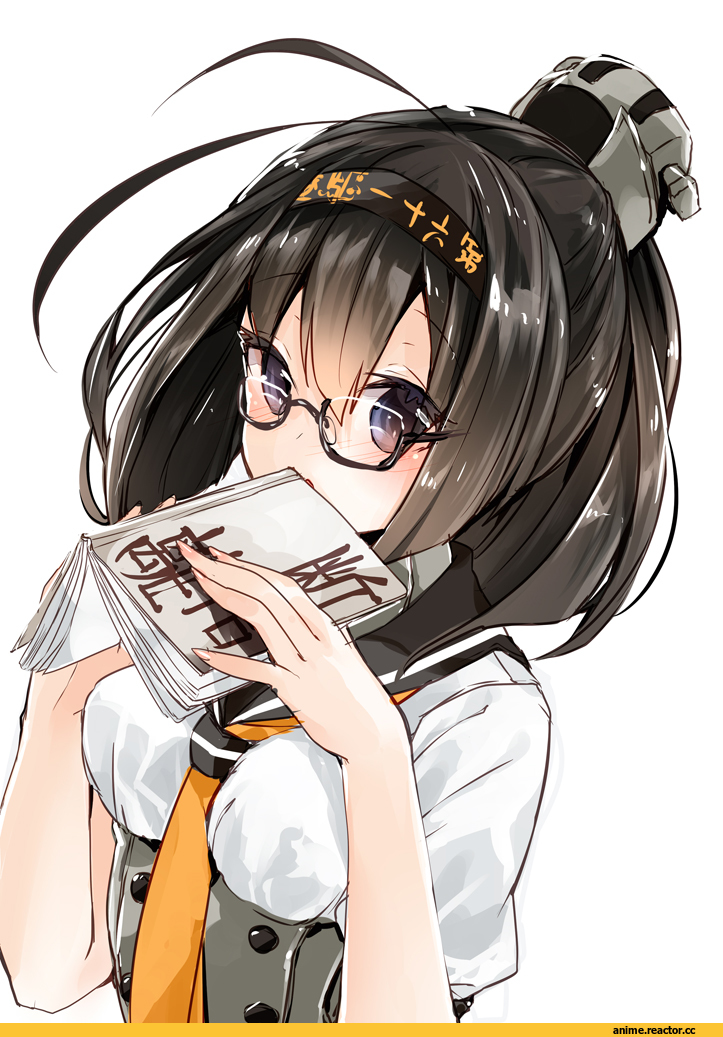 Akizuki (Kantai Collection), Kantai Collection, 218, Megane, Anime