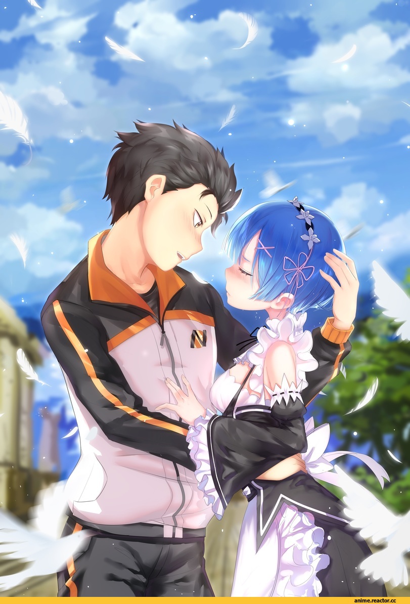 Natsuki Subaru, Re Zero Kara Hajimeru Isekai Seikatsu, Rem (re zero), wucun (newli), Anime