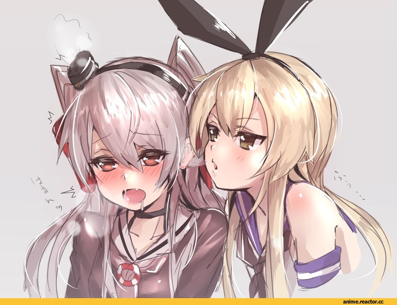 Amatsukaze (Kantai Collection), Kantai Collection, Shimakaze, Anime Art, dio uryyy, Anime