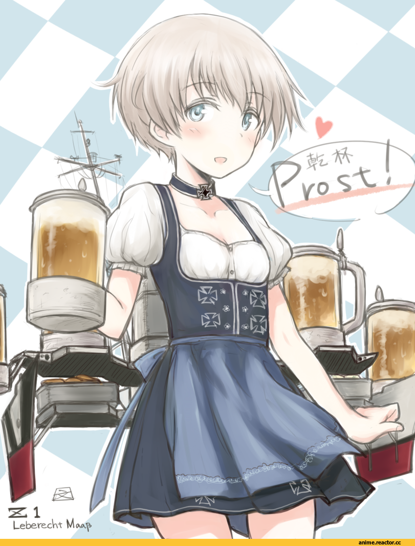 Z1 Leberecht Maass (Kantai Collection), Kantai Collection, Anime