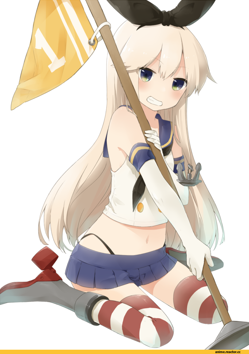 Shimakaze, Kantai Collection, Anime Art, shioya soa, Anime