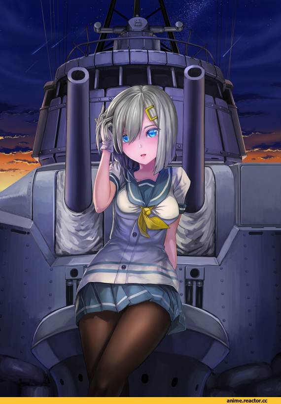 Hamakaze (Kantai Collection), Kantai Collection, Anime Art, sturmjager, Anime