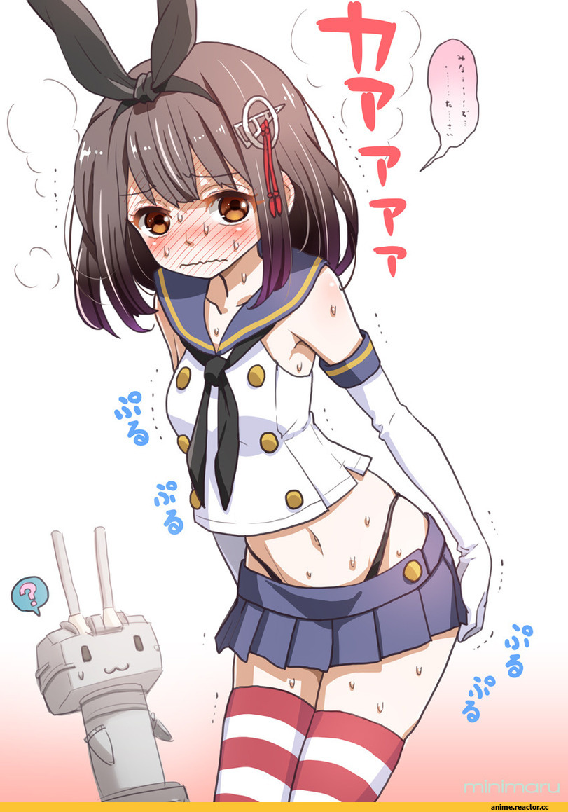 haguro (kantai collection), Kantai Collection, shimakaze (kantai collection), Anime