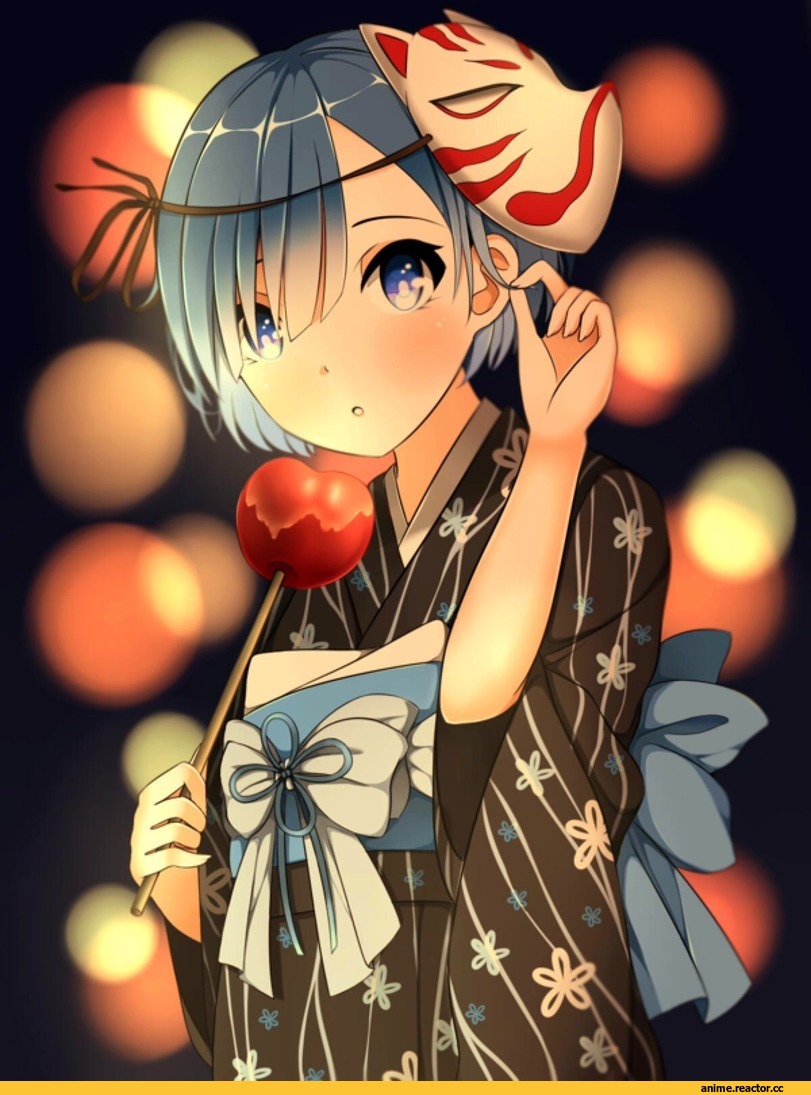 Re Zero Kara Hajimeru Isekai Seikatsu, Rem (re zero), Yukata, Anime