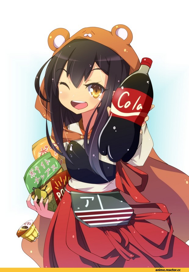 Akagi, Kantai Collection, Himouto! Umaru-chan, crossover, Anime