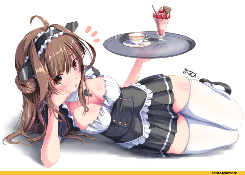 maimu (gol-em-1226), Kongou (Kantai Collection), Kantai Collection, Maid, Anime