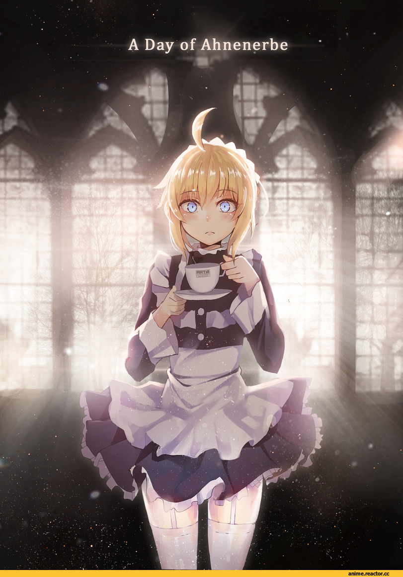 eto (nistavilo2), Saber (Fate), Fate (series), Maid, Anime