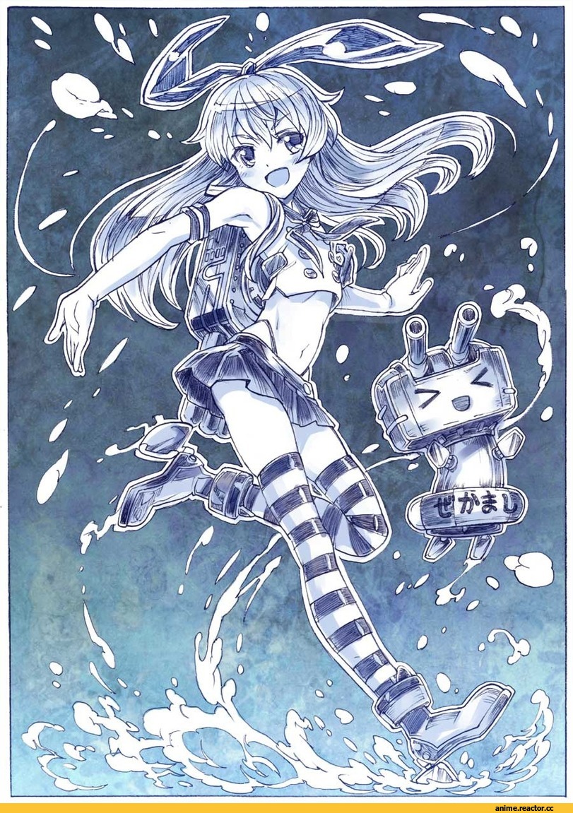 shimakaze (kantai collection), Kantai Collection, Anime