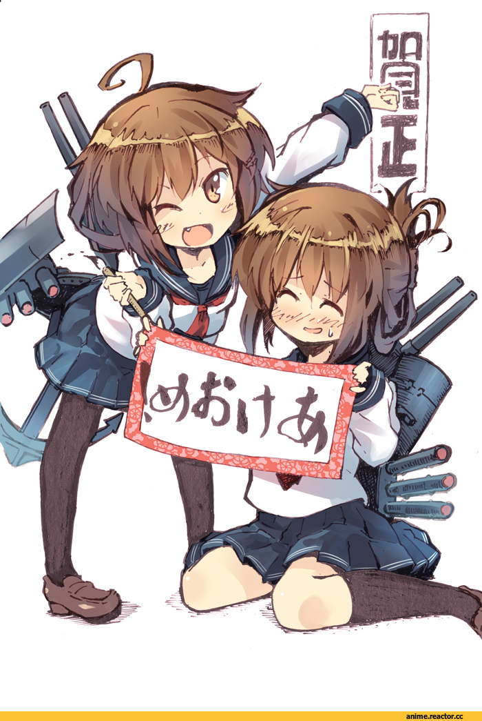 ikazuchi (kantai collection), Kantai Collection, Inazuma (Kantai Collection), Anime