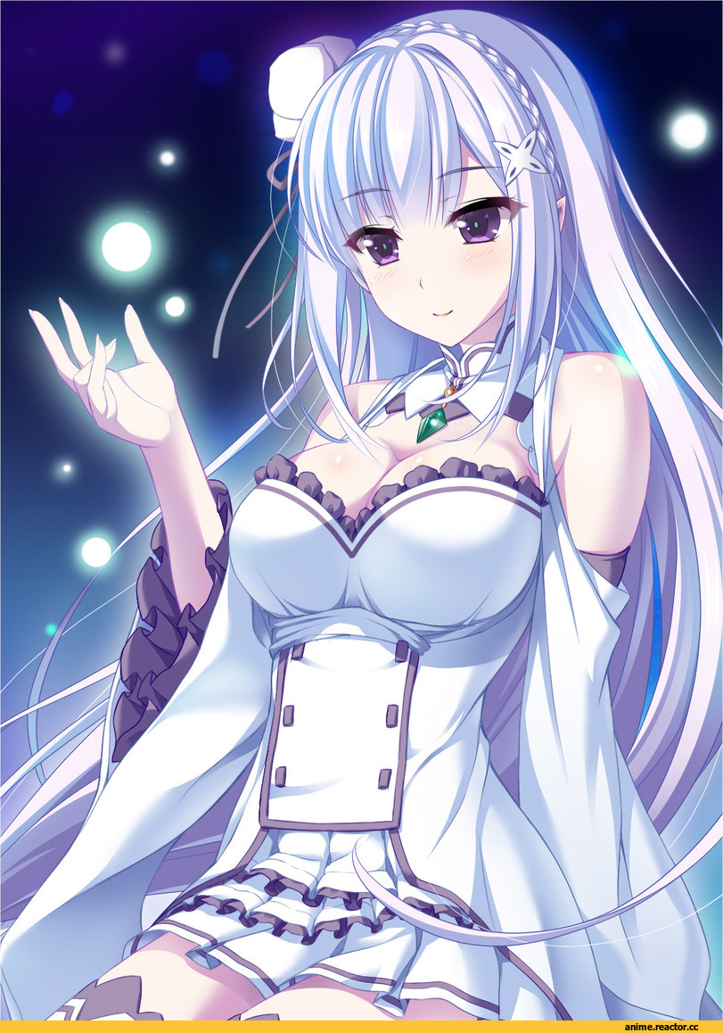 Emilia (re zero), Re Zero Kara Hajimeru Isekai Seikatsu, Anime