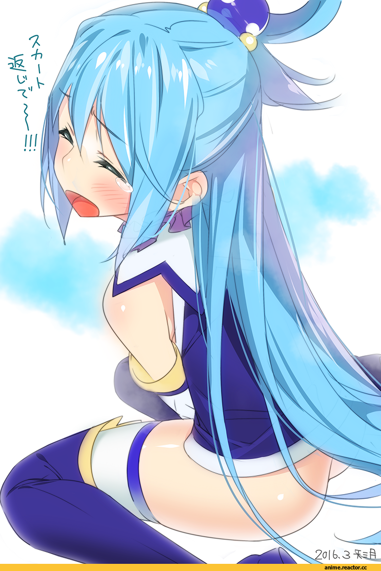 Aqua (KonoSuba), KonoSuba, Ama Mitsuki, Anime Art, Anime