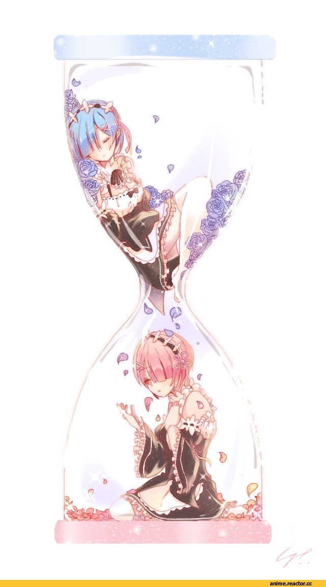 Re Zero Kara Hajimeru Isekai Seikatsu, Rem (re zero), Ram (Re Zero), Anime Paint, Anime Art, Anime