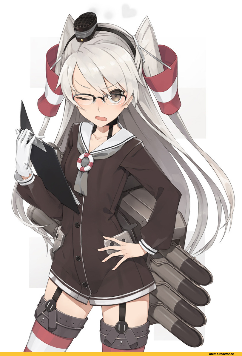 Amatsukaze (Kantai Collection), Kantai Collection, Megane, Hayashi Kewi, Anime