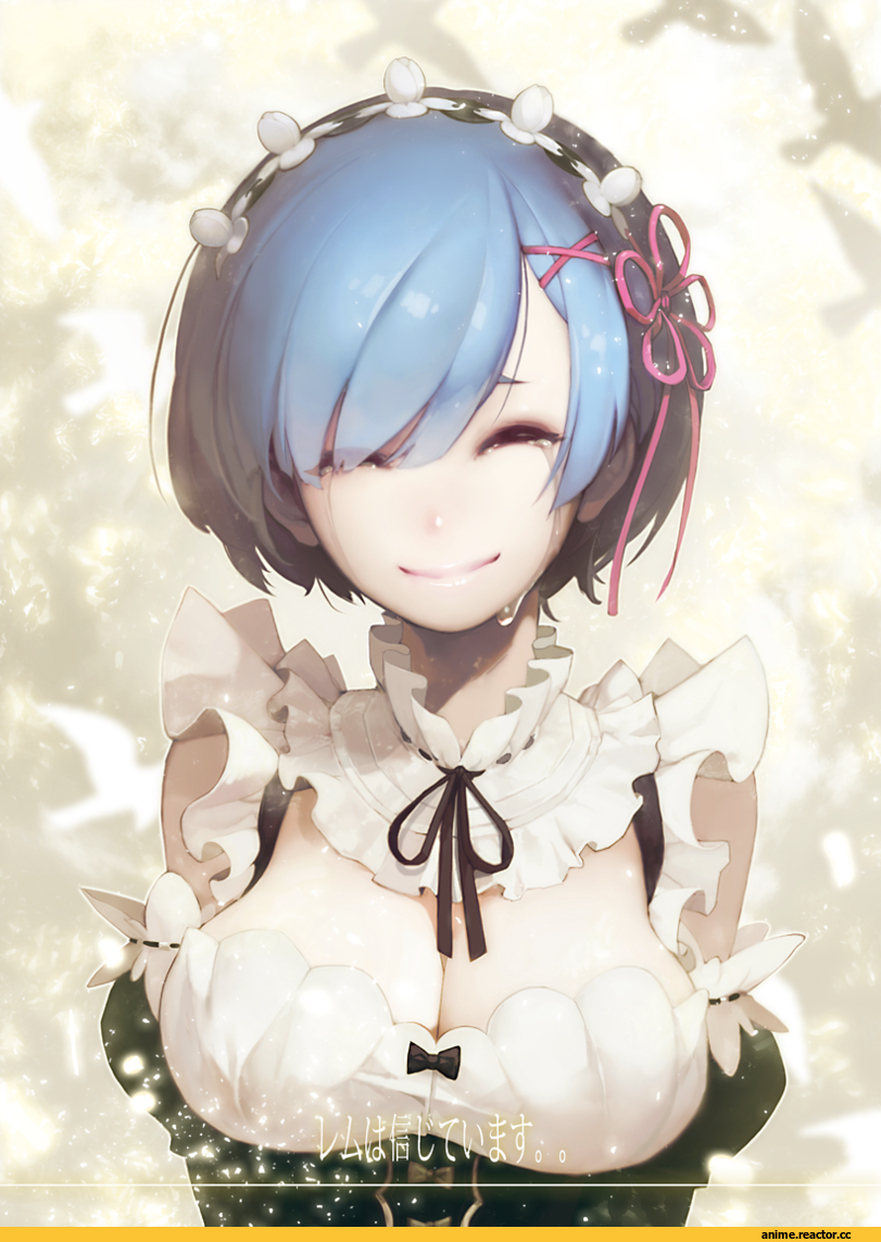 Rem (re zero), Re Zero Kara Hajimeru Isekai Seikatsu, Anime Art, duto, Anime